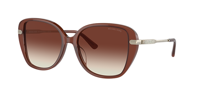 Michael Kors MK2185BU Flatiron 56 Brown Gradient & Dark Tortoise 