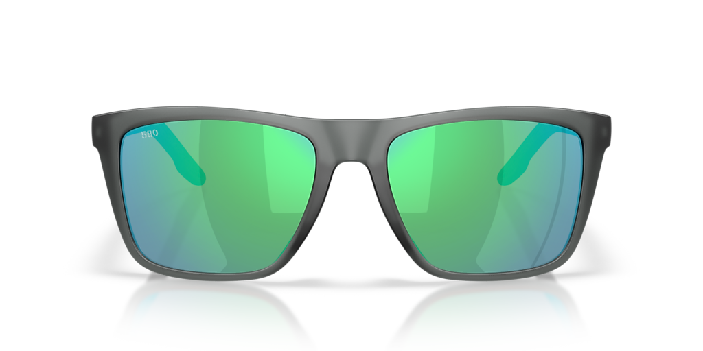 COSTA 6S9131 Mainsail XL Matte Gray Smoke - Men Sunglasses, Green Mirror Lens