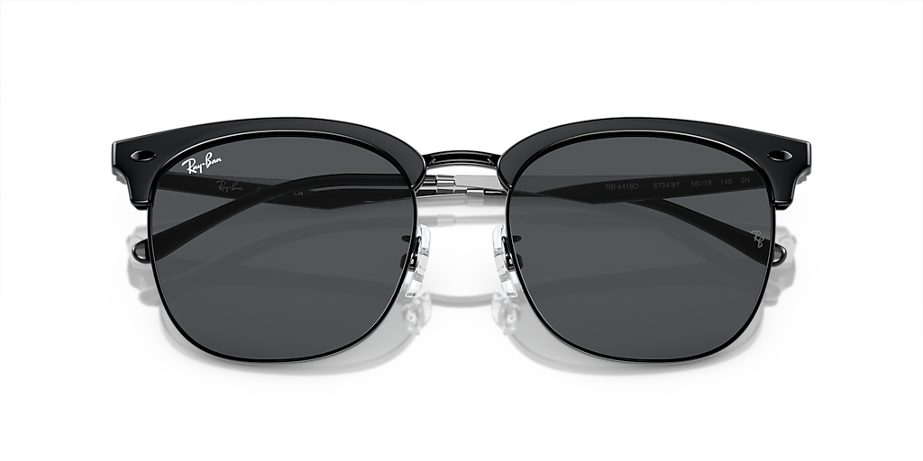 Ray-Ban RB 4416 NEW CLUBMASTER サングラス Ray-Ban RB4416 New Clubmaster L (51 - 20) with Brown lenses and