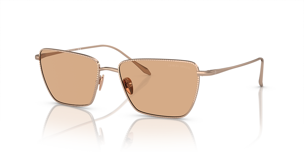 Giorgio Armani AR6153 L (56 - 16) with Brown lenses and Pink frame