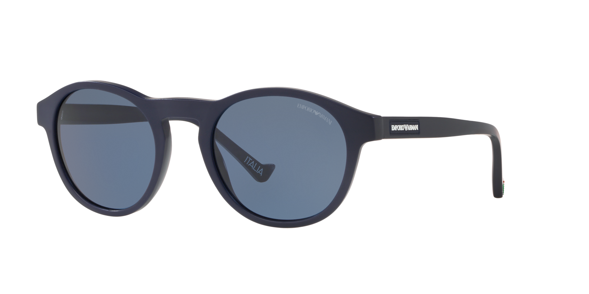 Emporio Armani Man Sunglass EA4138 -  Frame color: Matte Blue, Lens color: Blue