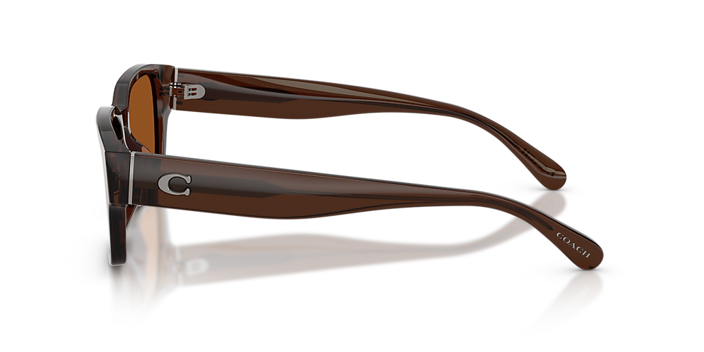 Coach CBY96 L (55 - 18) with Brown lenses and Brown frame  display picture 1
