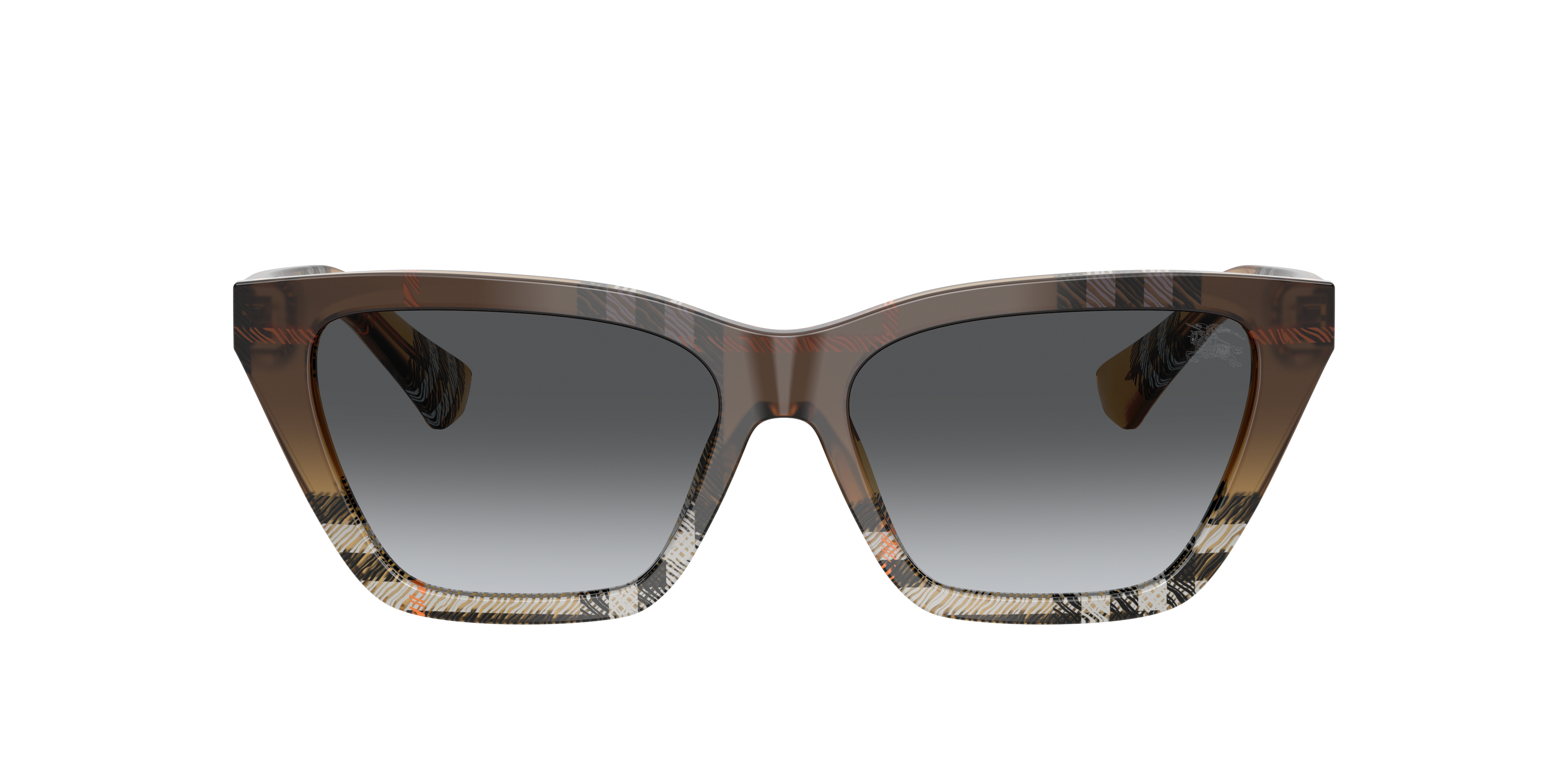Burberry BE4468 L (54 - 15) with Grey lenses and Brown frame