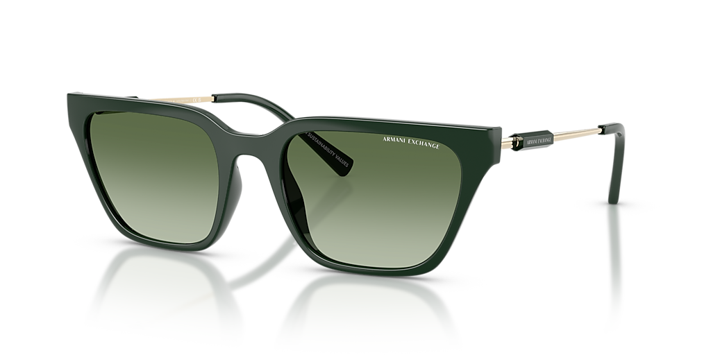 Armani Exchange AX4158S M (55 - 20) com Lentes Verde e Armação