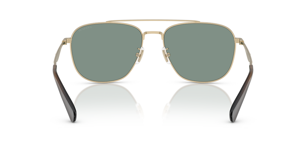 Coach HC7172 CW404 XXL (59 - 17) with Green lenses and Gold  display picture 3