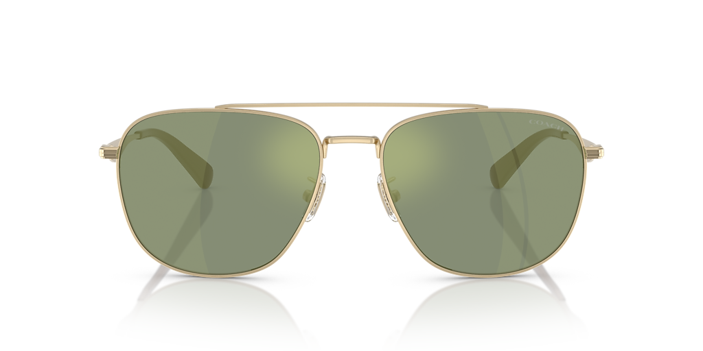 Coach HC7172 CW404 XXL (59 - 17) with Green lenses and Gold  display picture 3