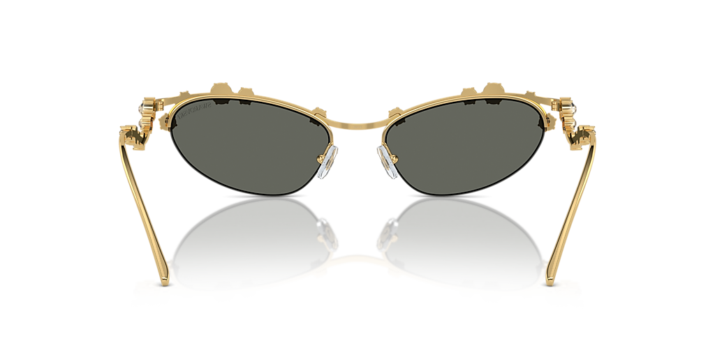 【送料,関税込】SWAROVSKI サングラス SK7016 Swarovski SK7016 L (56 - 19) with Gold lenses and Gold frame