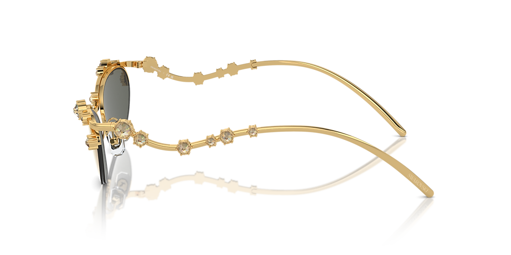 Swarovski SK7016 L (56 - 19) with Gold lenses and Gold frame