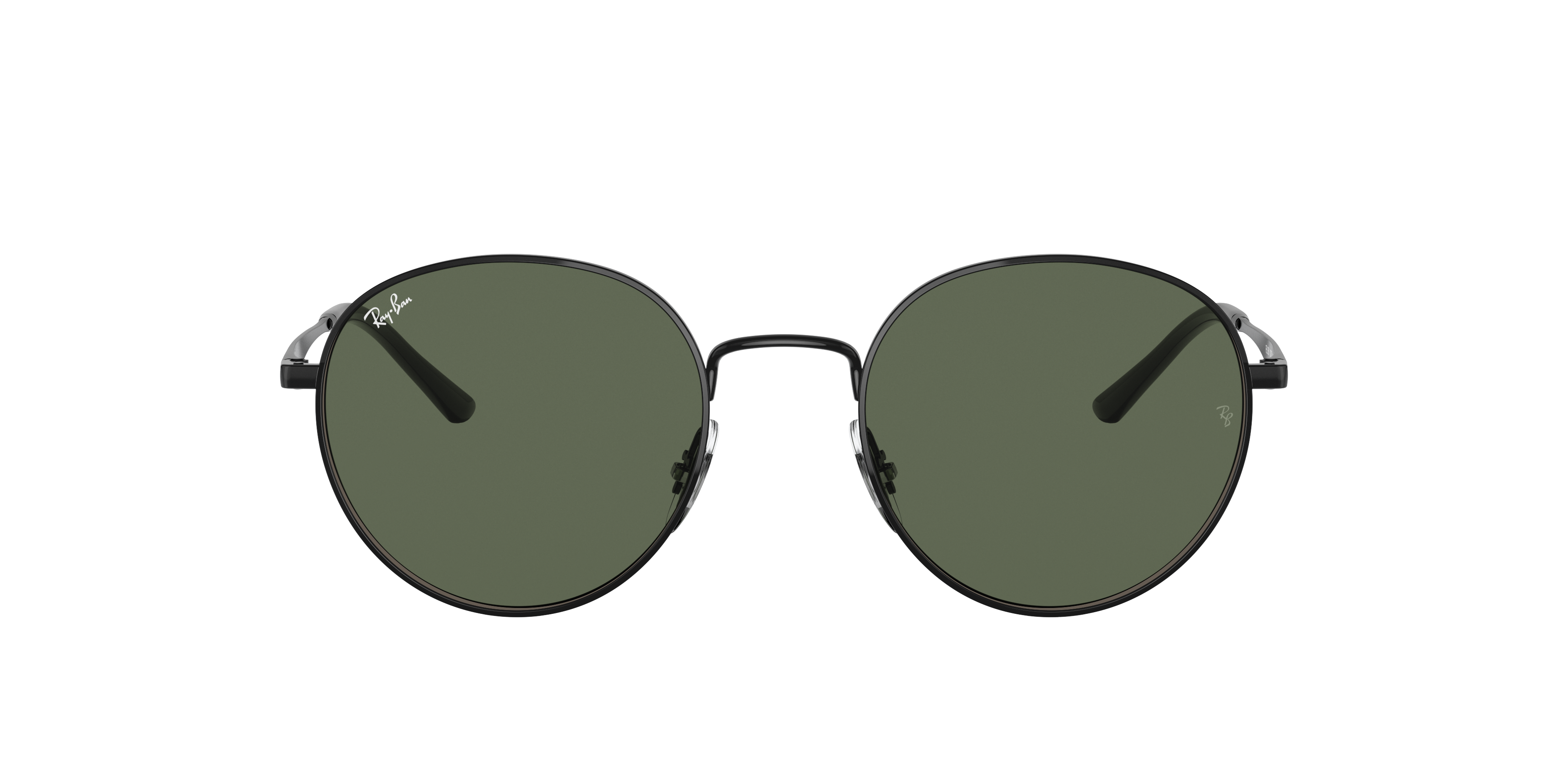 Ray-Ban RB3681 S (50 - 20) with Green lenses and Black frame