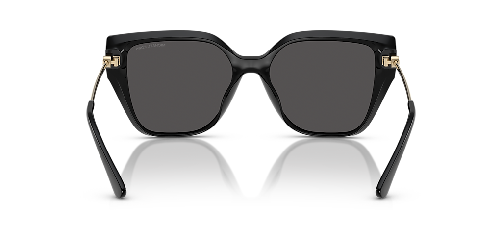 MICHAEL KORS MK2231U St. Barths Black - Woman Sunglasses, Dark Grey Solid Lens
