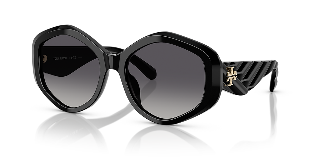 Tory Burch TY7217U M (55 - 18) with Grey lenses and Black frame