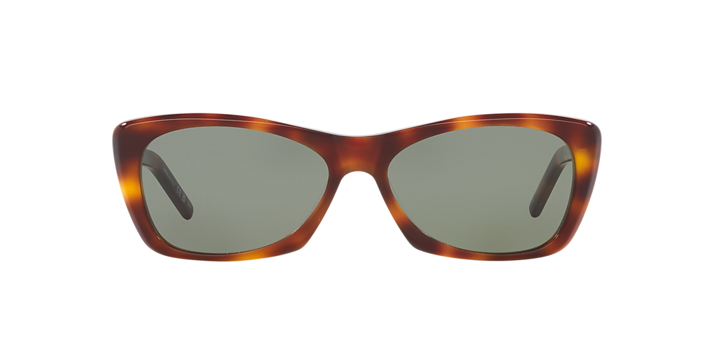 SAINT LAURENT オーバルサングラス ブラウン Saint Laurent Eyewear オーバルフレーム サングラス | ブラウン