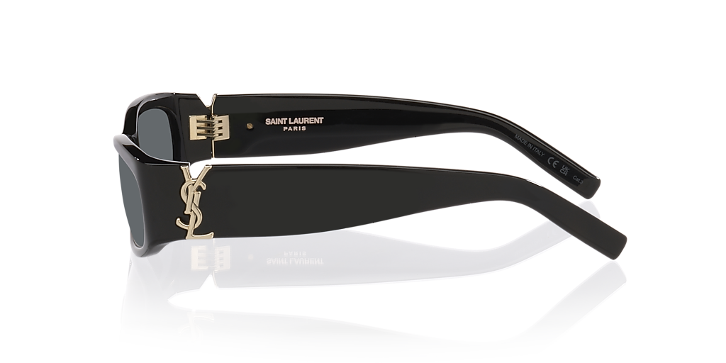 Saint Laurent SLM152 S (55 - 19) with Black lenses and Black frame