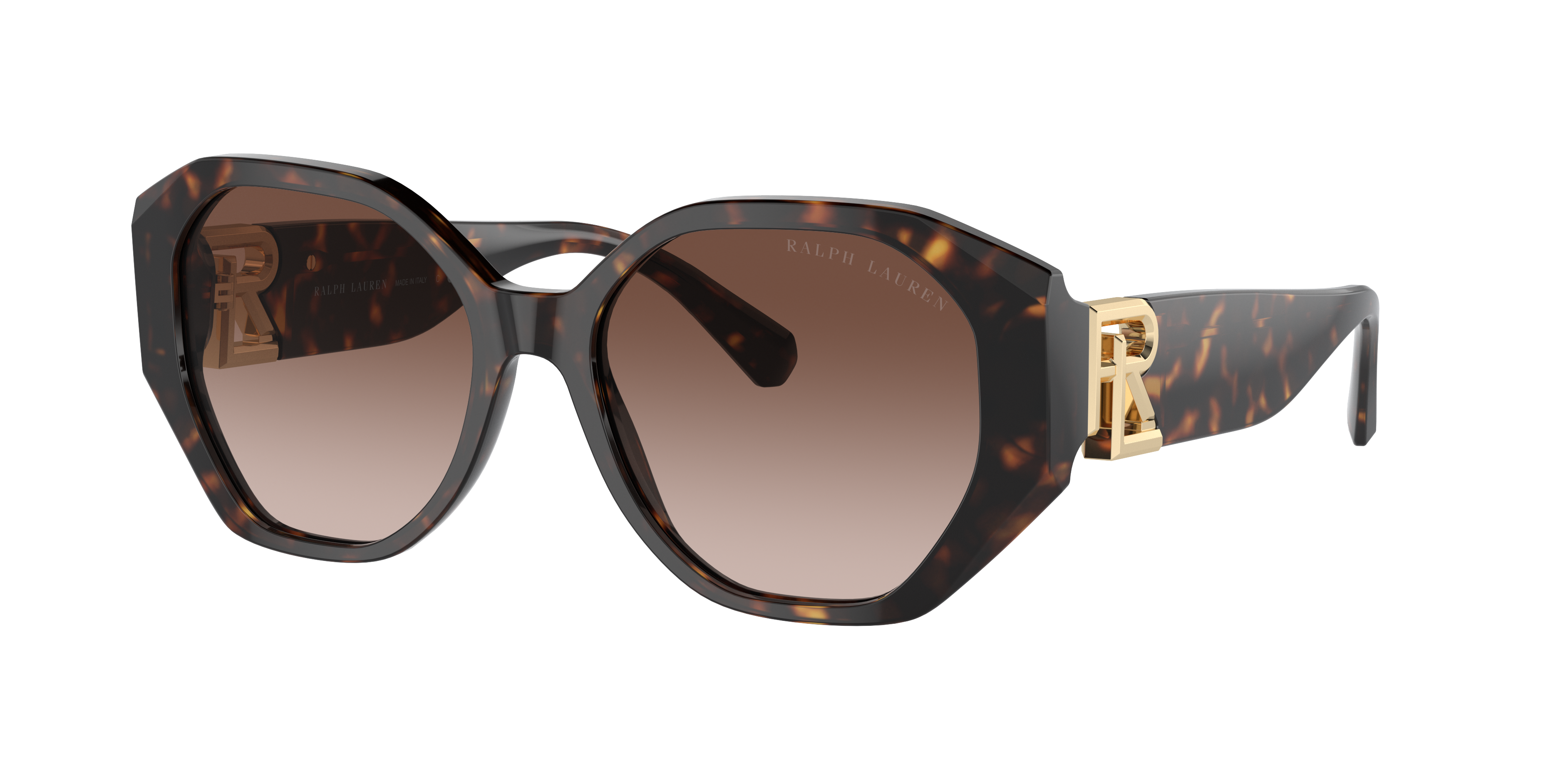 Ralph Lauren Woman Sunglass The Juliette -  Frame color: Dark Havana, Lens color: Brown Gradient