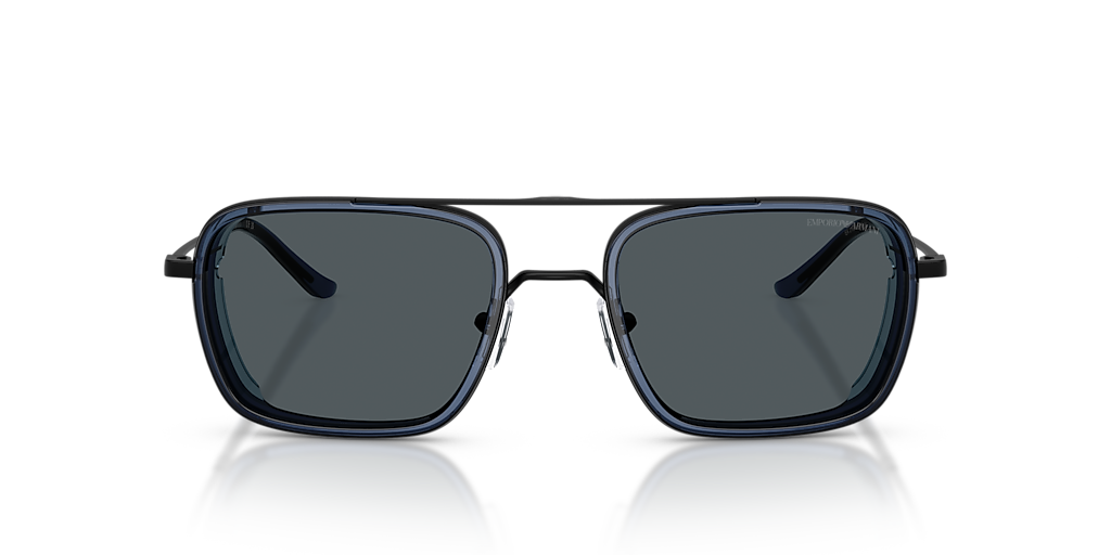 EMPORIO ARMANI EA2162 Matte Black - Men Sunglasses, Blue Lens