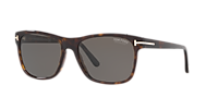 TOM FORD FT0698 Black Matte - Man Luxury Sunglasses, Blue Lens