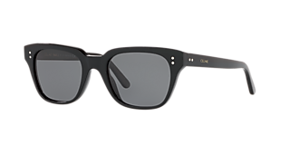 Celine CL40187I 51 Grey & Black Shiny Sunglasses | Sunglass Hut USA 