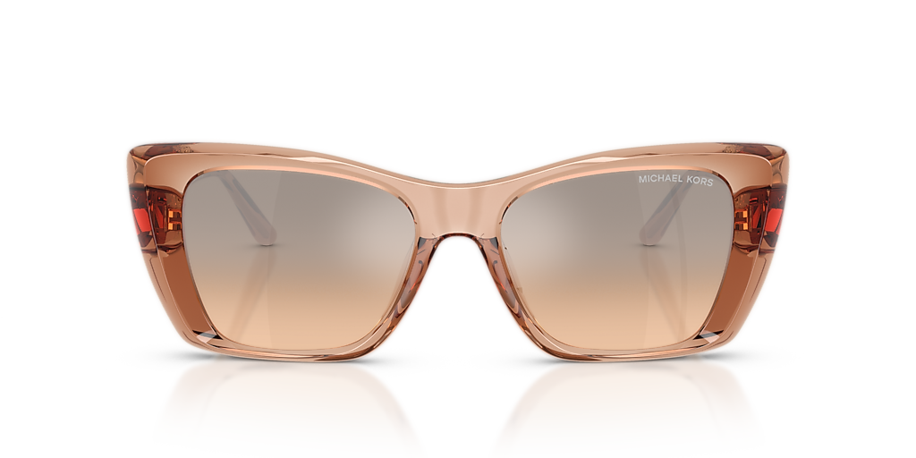 Michael Kors Tokyo S (53 - 17) with Silver lenses and Brown frame