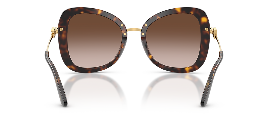 Dolce&Gabbana DG4535 XXL (53 - 21) with Brown lenses and Tortoise