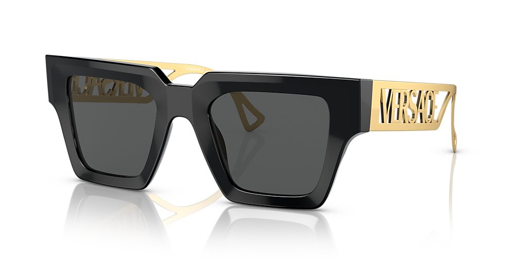 Versace VE4431F XL (50 - 22) with Grey lenses and Black