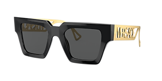 【関税＆送料込み】VERSACE Sunglasses Versace VE4462 XL (58 - 20) with Grey lenses and Black frame