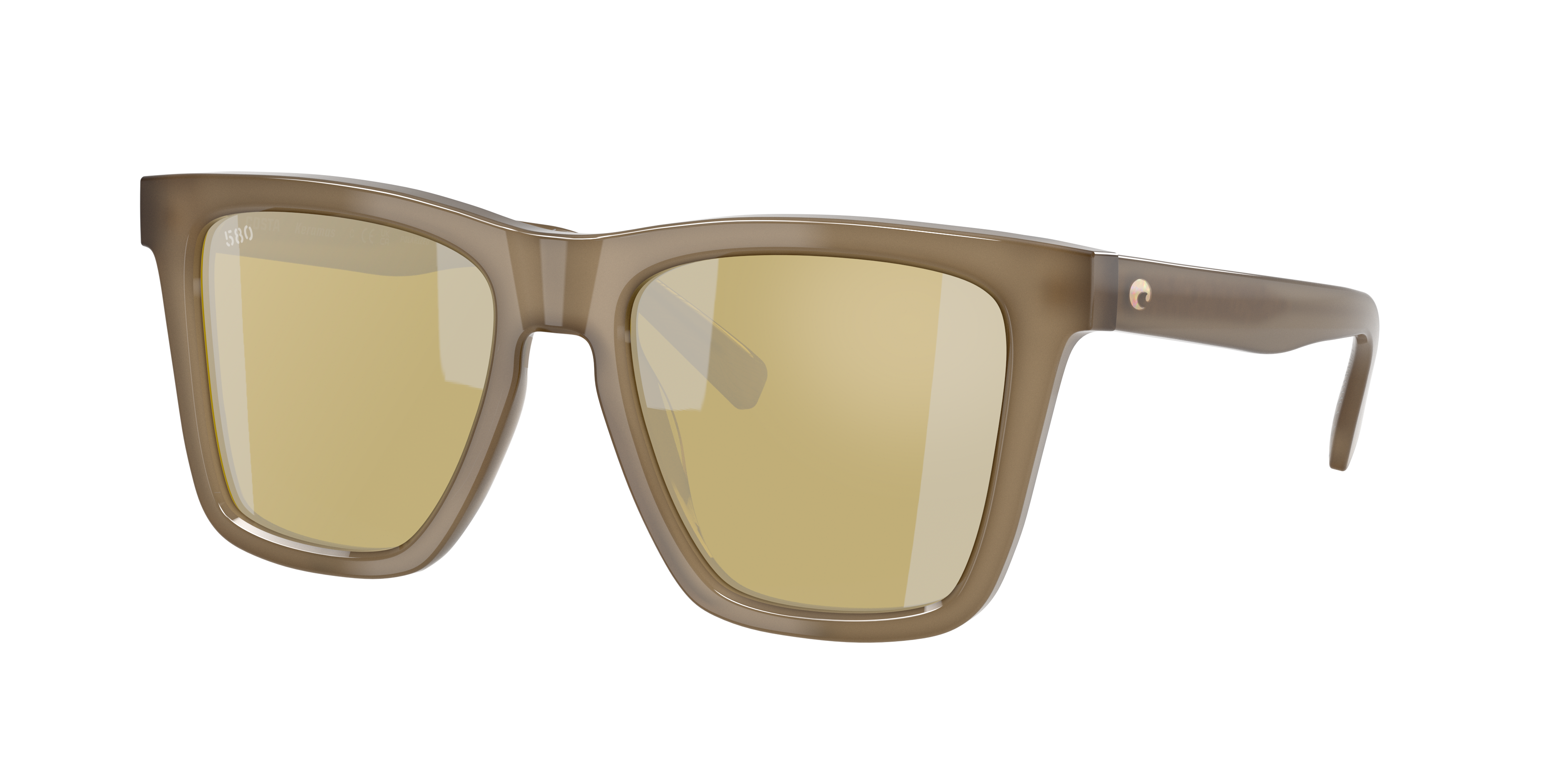 Costa Unisex Sunglass 6s2015 Keramas In Sunrise Silver Mirror