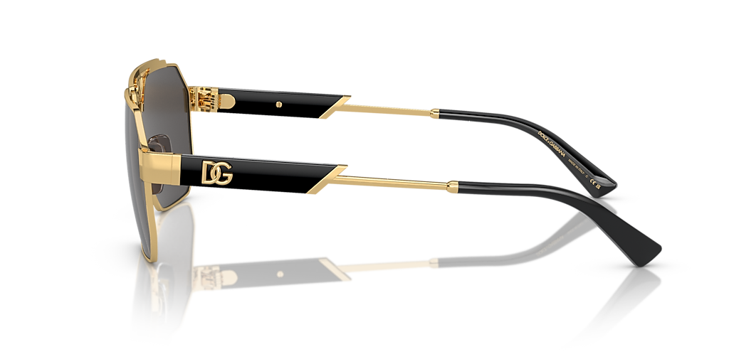 Dolce&Gabbana DG2294 L (59 - 15) with Grey lenses and Gold