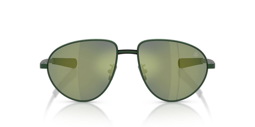 Moncler ME4009 VIZLA L (55 - 16) with Green lenses and Green frame