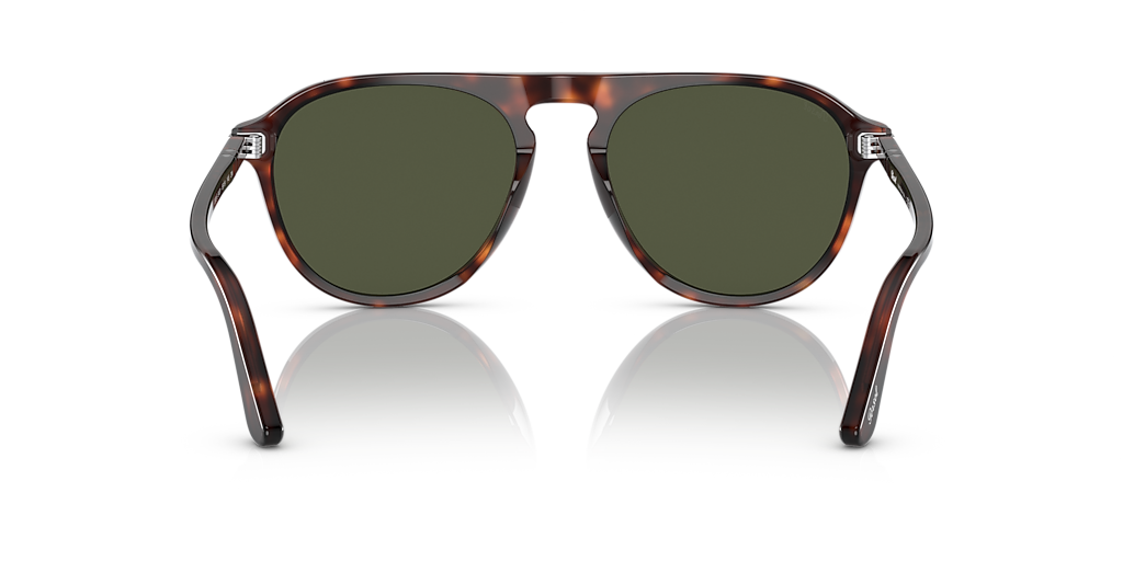 Persol PO3302S L (55 - 19) with Green lenses and Tortoise