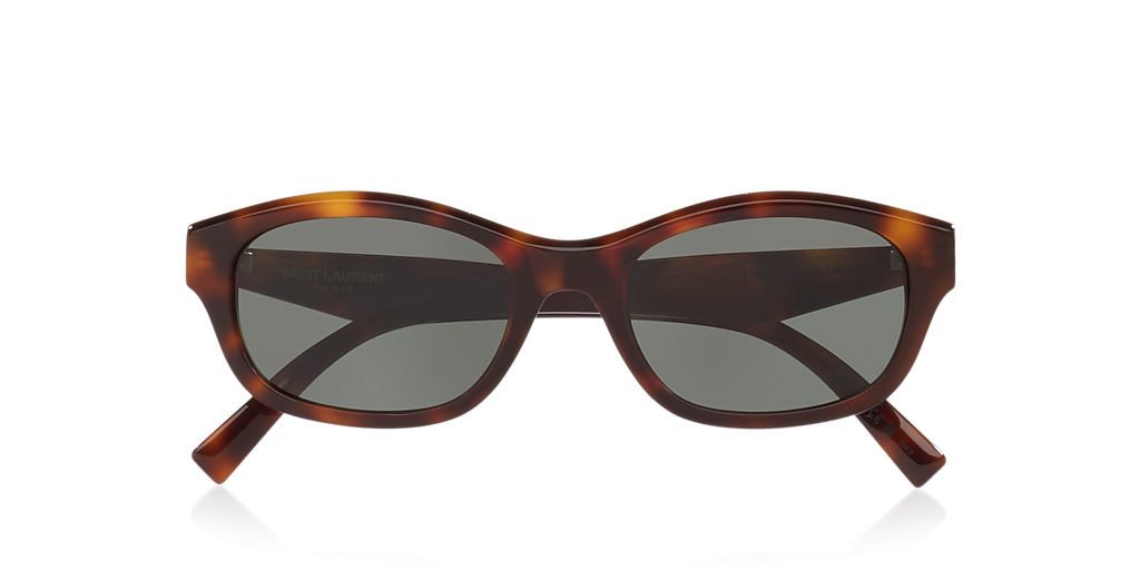 Saint Laurent Sl M172 M (53 - 20) with Grey lenses and Tortoise