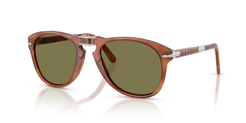 Persol PO0714SM 714SM - Steve McQueen L (54 - 21) with Green