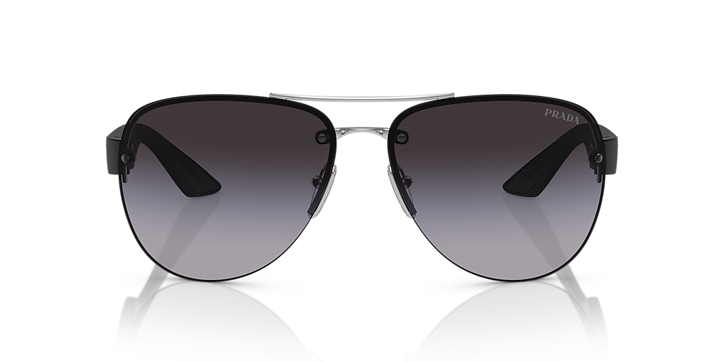 Prada Linea Rossa PS 55YS XXL (64 - 14) with Grey lenses and
