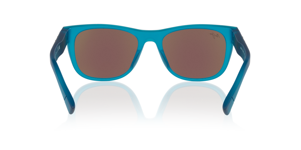 MAUI JIM Kaulike Blue Matte - Unisex Sunglasses, Grey Mirror Polarized Lens