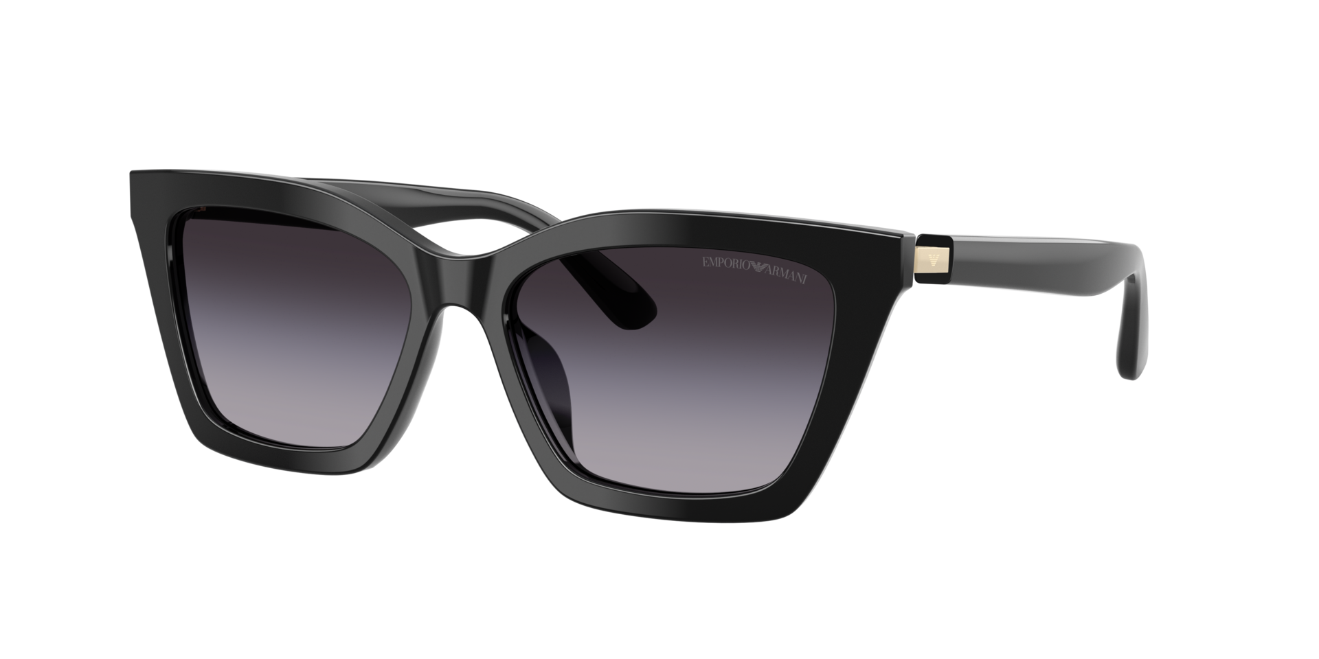 Emporio Armani Woman Sunglass EA4250U -  Frame color: Shiny Black, Lens color: Gradient Grey