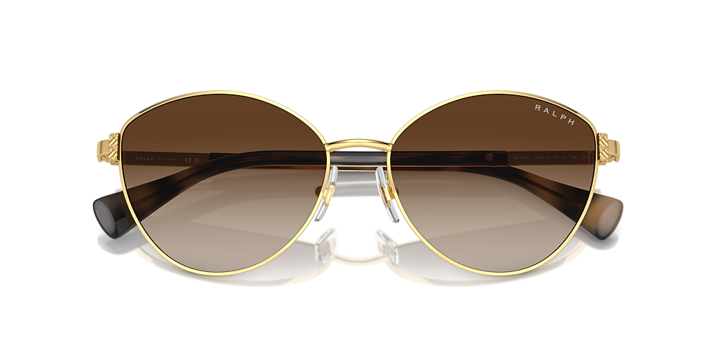 Ralph RA4145 L (57 - 16) with Brown lenses and Gold frame
