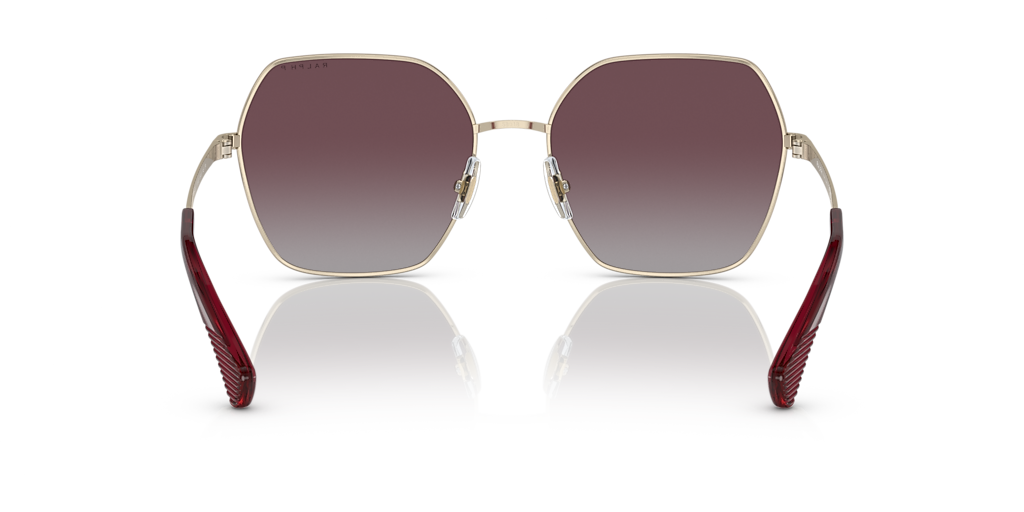 RALPH  LAUREN  Ｌ Ralph RA4138 XL (58 - 18) with Violet lenses and Red frame