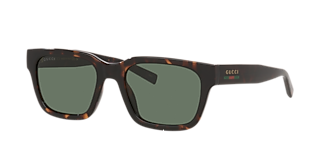 Gucci GG0748S XL (59 - 17) with Brown lenses and Gold frame