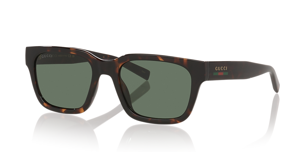 Gucci GG1857S L (55 - 20) with Blue lenses and Tortoise