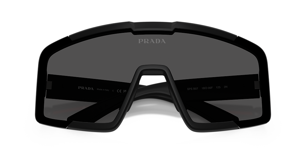 PRADA LINEA ROSSA PS B07S Matte Black - Men Sunglasses, Dark Grey Lens
