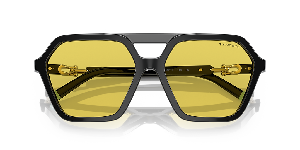 【Tiffany & Co】 ☆サングラス TF4198☆ Tiffany & Co. TF4198 L (58 - 17) with Yellow lenses and
