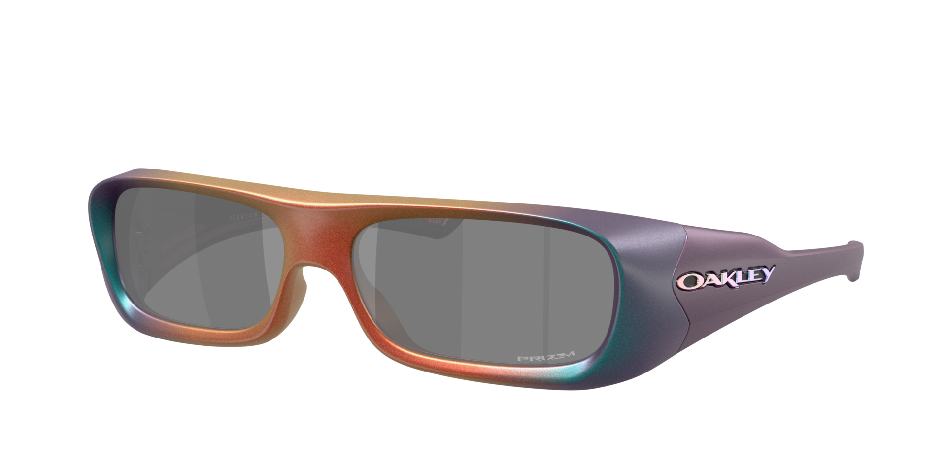 Oakley Unisex Sunglass OO9520 Permian Aura Collection -  Frame color: PGRG Colorshift, Lens color: Prizm Black