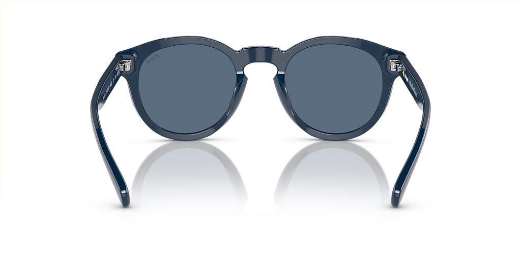 POLO RALPH LAUREN PH4184 Shiny Navy Blue - Men Sunglasses, Dark Blue Lens
