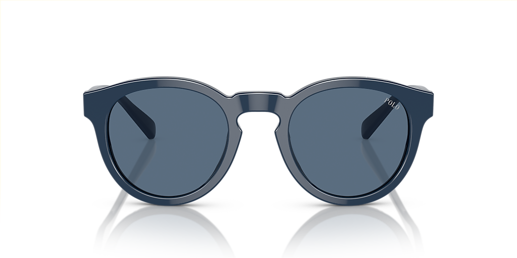 POLO RALPH LAUREN PH4184 Shiny Navy Blue - Men Sunglasses, Dark Blue Lens
