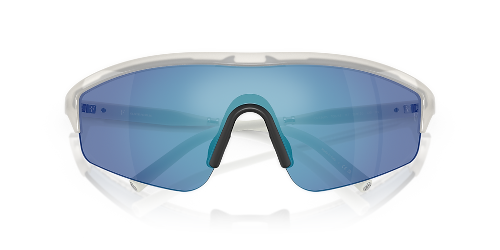 Oliver Peoples OV5560S R-7 L (0 - 136) with Blue lenses and White