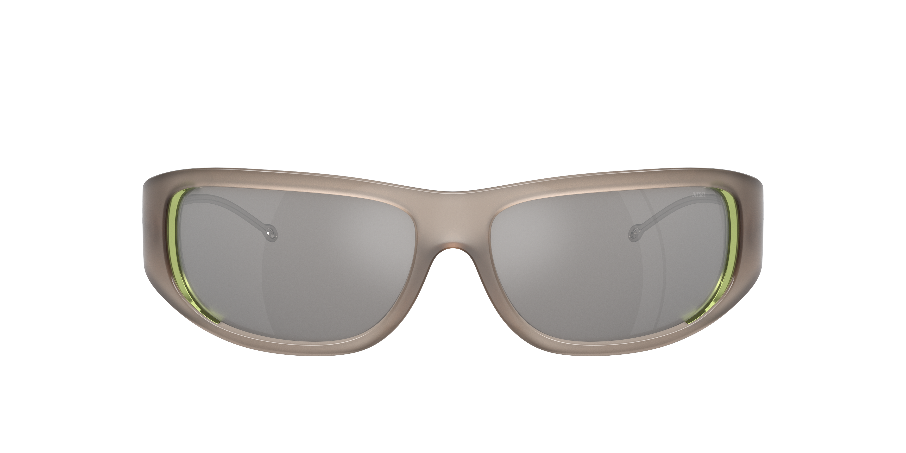 Diesel Unisex Sunglass Dl3001 In Mirror Grey