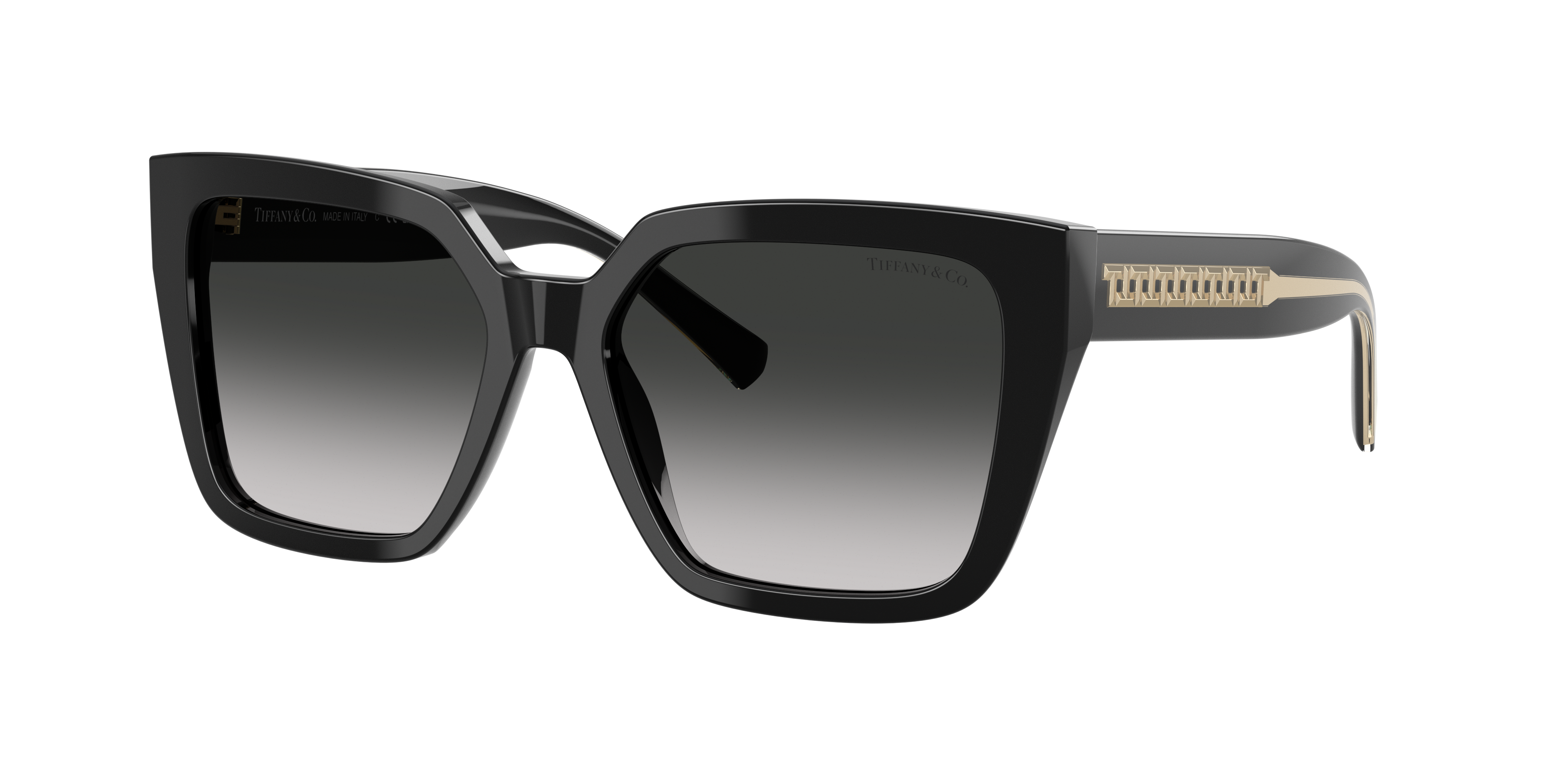 Tiffany & Co . 55mm Gradient Square Sunglasses In Grey Gradient