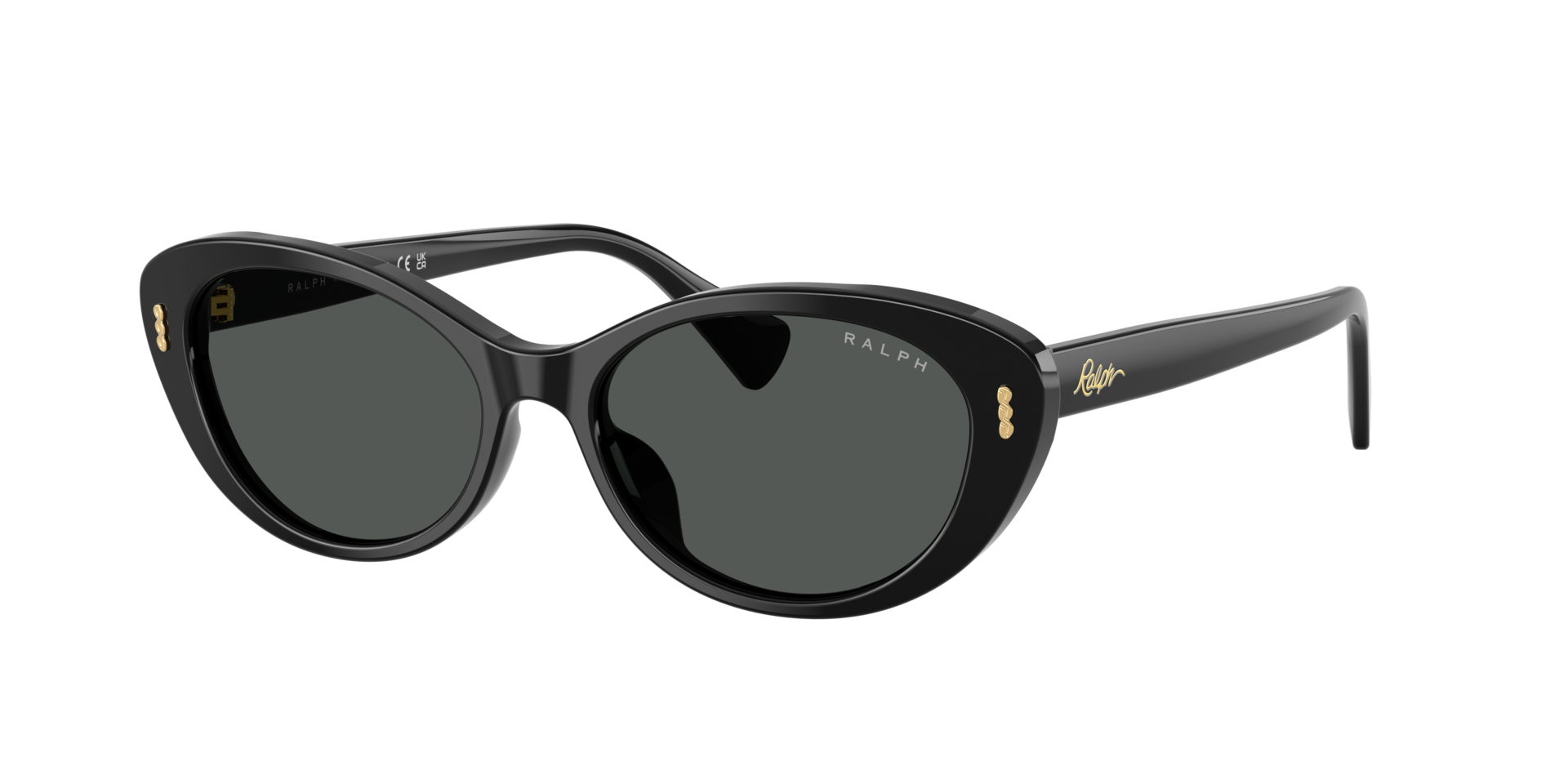 Ralph Woman Sunglass RA5350U -  Frame color: Shiny Black, Lens color: Grey