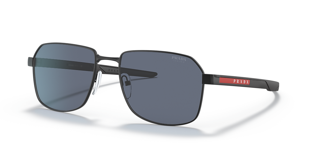 Prada Linea Rossa PS 54WS XL (57 - 18) with Blue lenses and