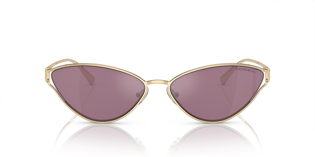 Tiffany & Co. TF3095 XXL (61 - 16) with Pink lenses and Gold frame