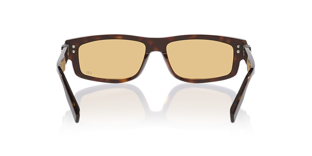 DIOR CDICON S2I S (55 - 15) with Yellow lenses and Tortoise  display picture 1